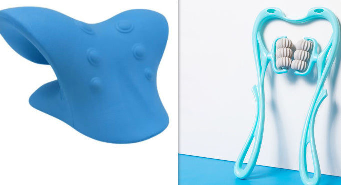 Six-wheel Neck Massager Massage Relieve Roller Massage Tool