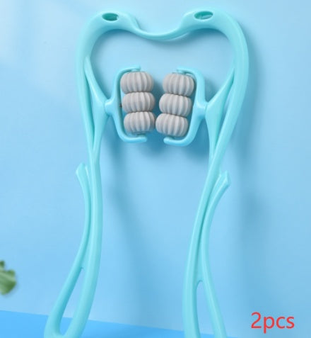 Six-wheel Neck Massager Massage Relieve Roller Massage Tool